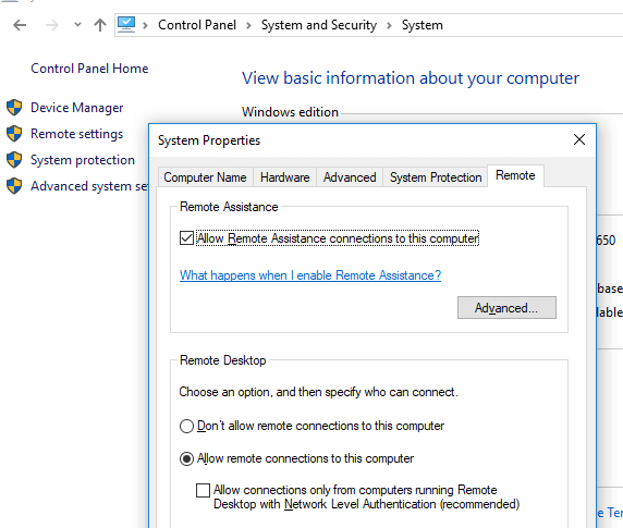 Microsoft remote desktop assistant